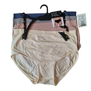 Attributes Women's Assorted Color Full Panties High Waist Seamless Set XL